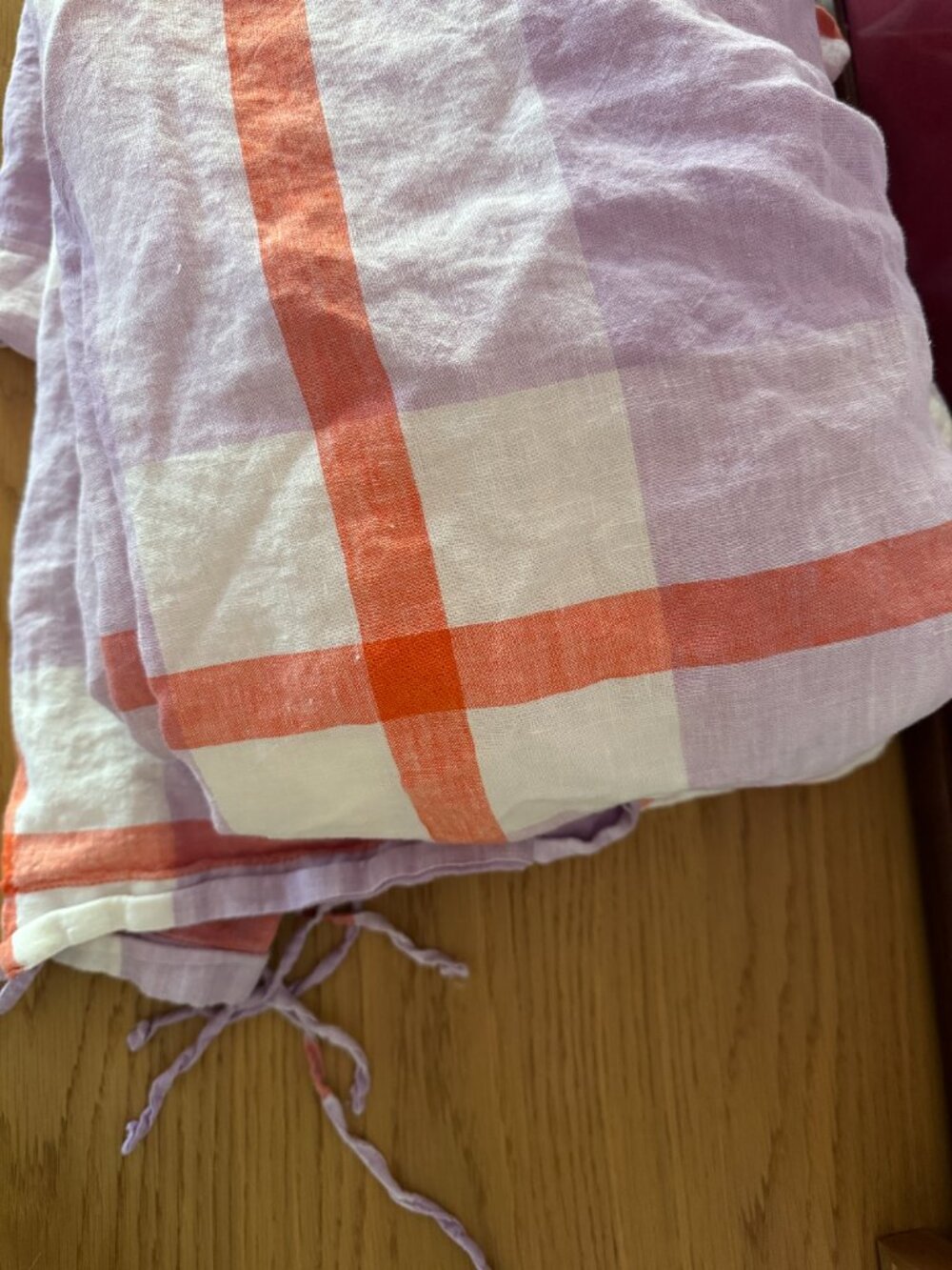 Society of Wanderers linen duvet cover - Picture 3 of 6
